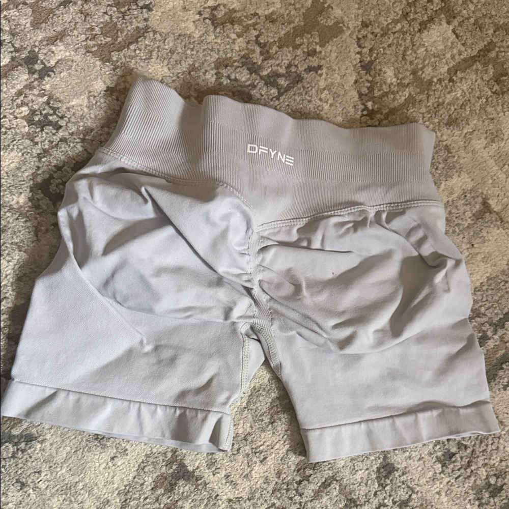 DFYNE Women's Light Gray Bike Shorts
